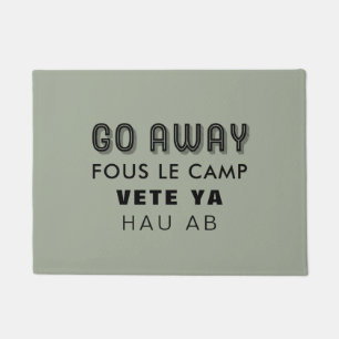 PAILLASSON ALLER-EN/OBTENEZ PERDU DANS QUATRE LANGUES