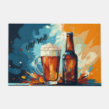 Amateurs de bière et d'aquarelle de la Mug Cuisine