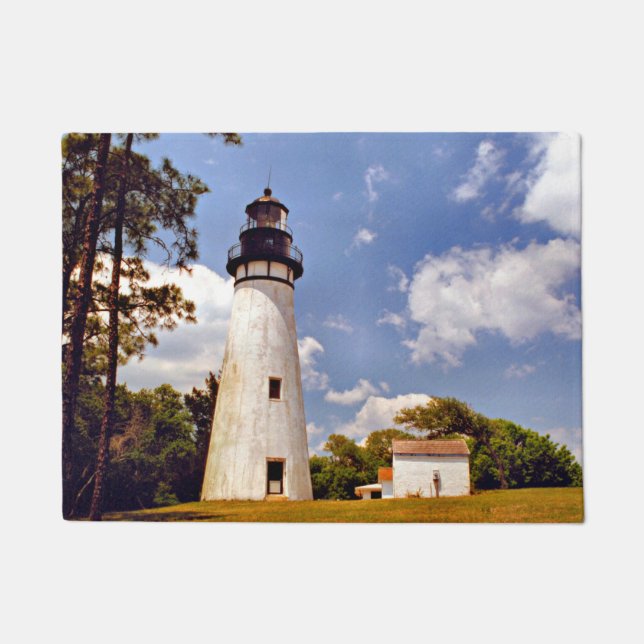 Paillasson Amelia Island Lighthouse, Floride Porte Mat (Devant)