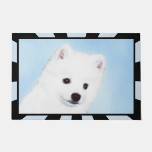 Paillasson American Eskimo Dog Painting - Original Dog Art