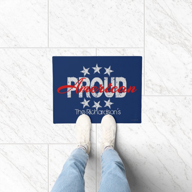 Paillasson American Fier Patriotic Door Mat (Intérieur)