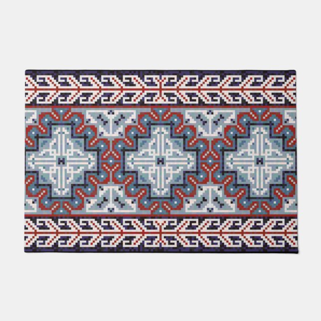 Paillasson Amérindiens Navajo Motif (Devant)