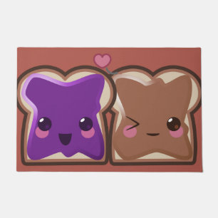 Paillasson Amour de beurre et de gelée d'arachide