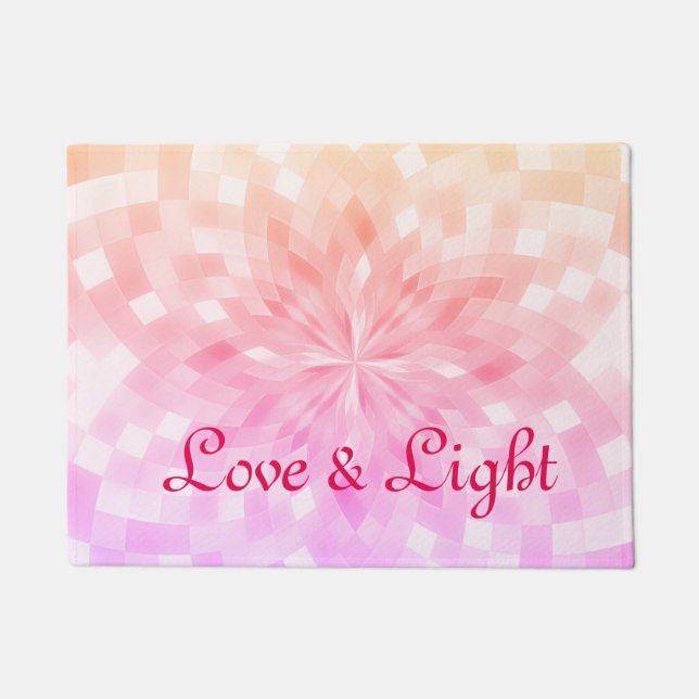 Paillasson Amour et lumière (Devant)