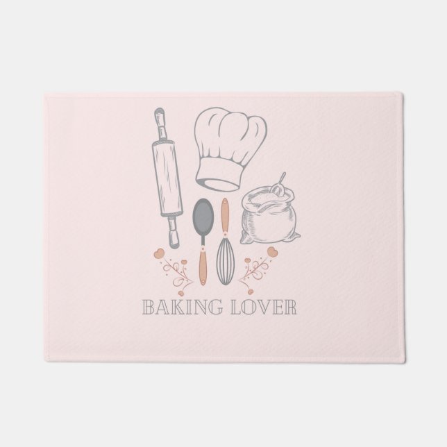 PAILLASSON AMOUREUX DE LA CUISINE (Devant)
