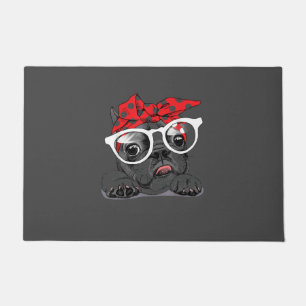 Paillasson Amoureux de les chiens   French Bulldog Portrait D