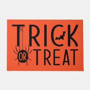 Paillasson Amusant Belle Orange Trick Ou Traiter Halloween