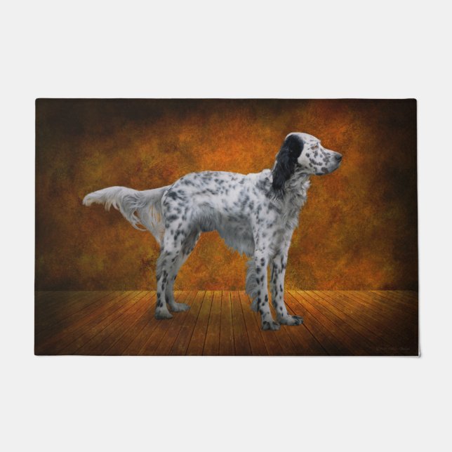 Paillasson Animal - Chien - Le Setter Anglais (Devant)