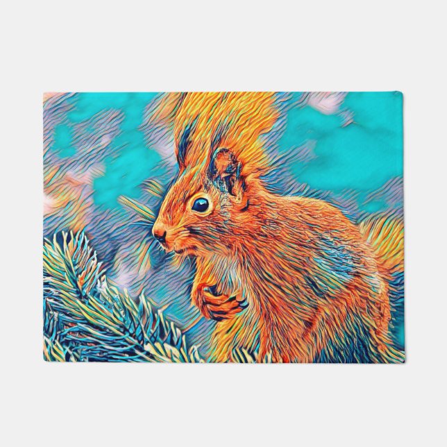 Paillasson AnimalMix_Squirrel_001 (Devant)