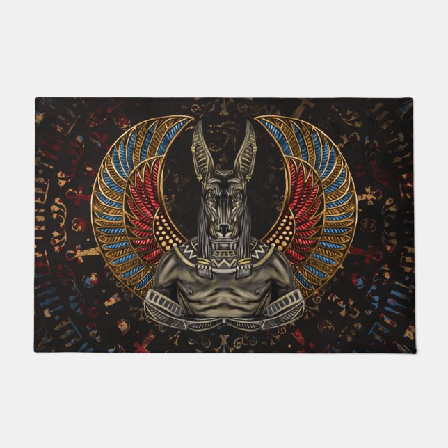 Paillasson Anubis - Dieu égyptien (Devant)