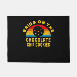 Paillasson Apportez les cookies à chips de chocolat Cadeau