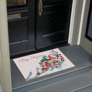 Paillasson Aquarelle Noël Gnome