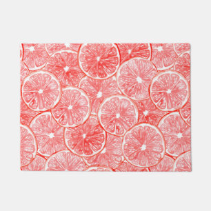 Paillasson Aquarelle pamplemousse motif