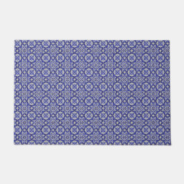 Paillasson Arabe Moyen-Orient Carrelage bleu arabe