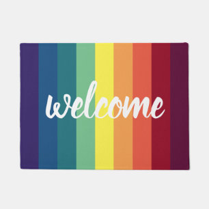Paillasson Arc-en-ciel - Manteau de bienvenue