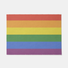 Paillasson Arc-en-ciel personnalisable de natte