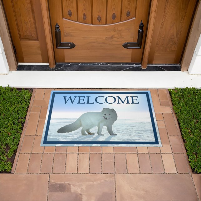 Paillasson Arctic Fox - Bienvenue (De plein air)