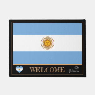 Paillasson Argentine & Argentine Pavillon / Sport Bienvenue