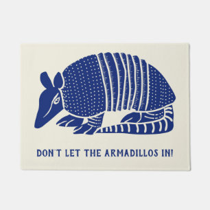 Paillasson Armadillo Bienvenue Mat Customisé Personnalisé