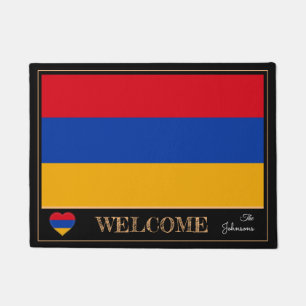 Paillasson Arménie & Arménie - Drapeau arménien - accueil