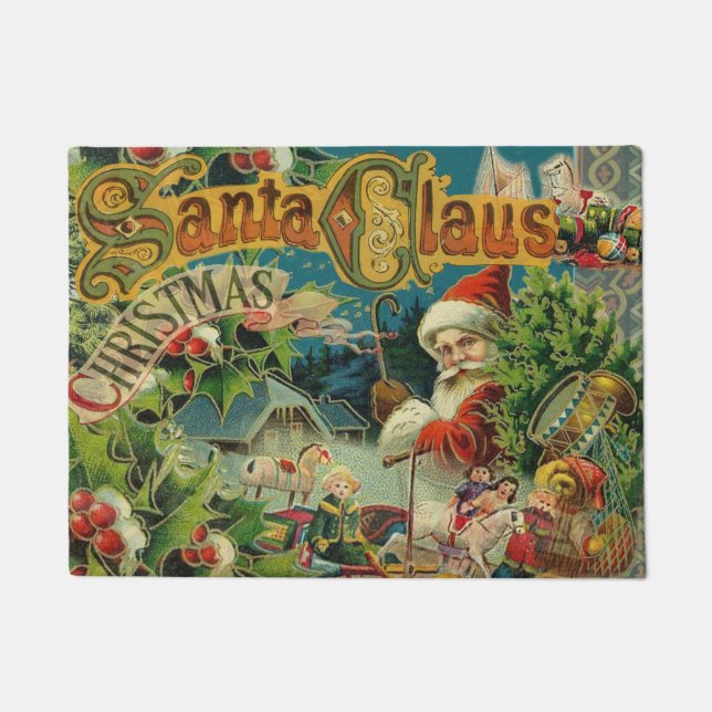 Paillasson Art antique du Père Noël (Devant)