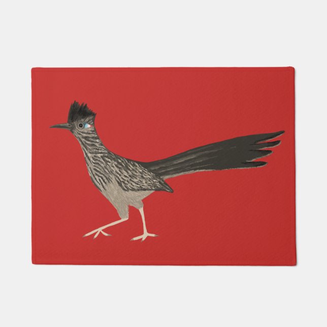 Paillasson Art crayon coloré Roadrunner (Devant)