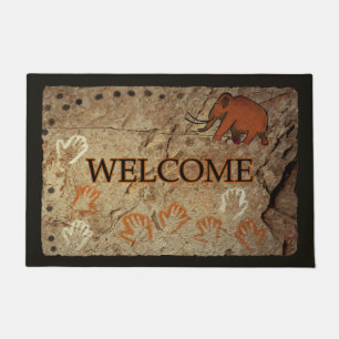 Paillasson Art de la grotte glaciaire - Bienvenue