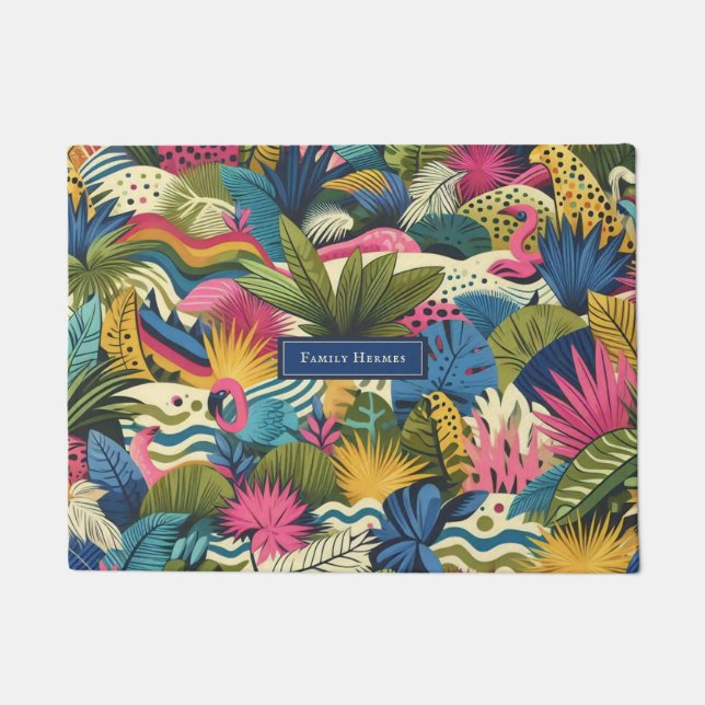 Paillasson Art moderne de la jungle (Devant)