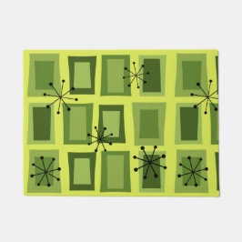 Paillasson Art Moderne du milieu du siècle "Portes Merveilleu