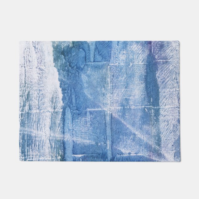 Paillasson Artecouleur bleu clair (Devant)