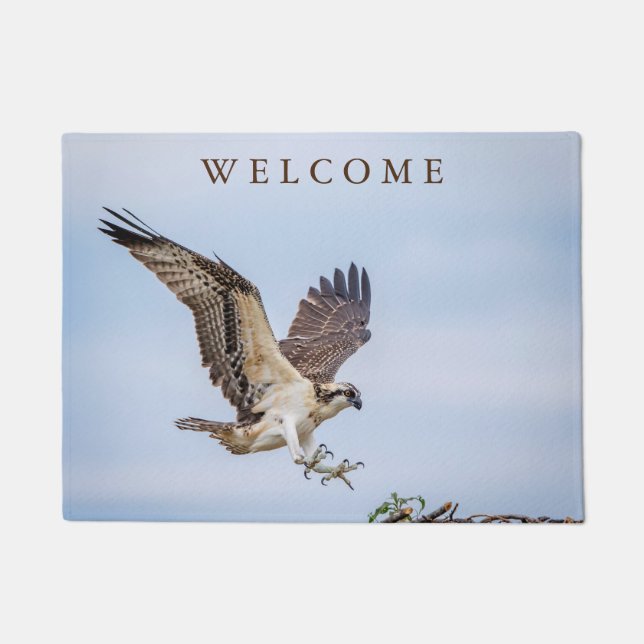 Paillasson Atterrissage d'Osprey dans le nid (Devant)