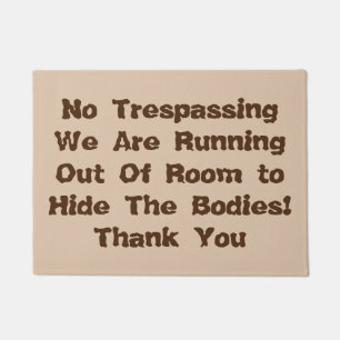Paillasson Aucune intrusion