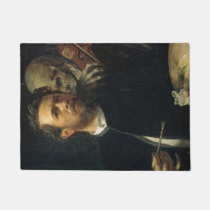 Paillasson Autoportrait avec la mort comme un violon (par Böc