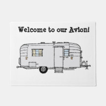Avion Doormat - Prêt à personnaliser !