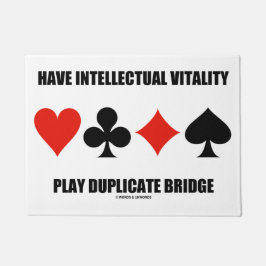 Paillasson Avoir la vitalité intellectuelle Jouer le pont en 