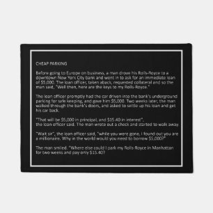 Paillasson Awesome Plaisanteries personnalisées porte mat 6