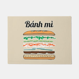 Paillasson Baguette vietnamienne de pain français de sandwich