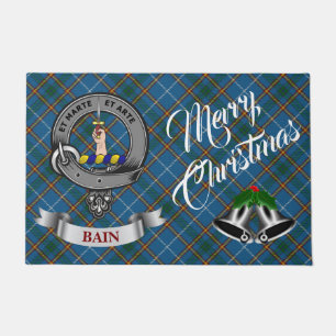 Paillasson Bain Badge & Tartan Cloches personnalisées en arge