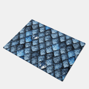Paillasson Balance de dragon / gemmes bleues