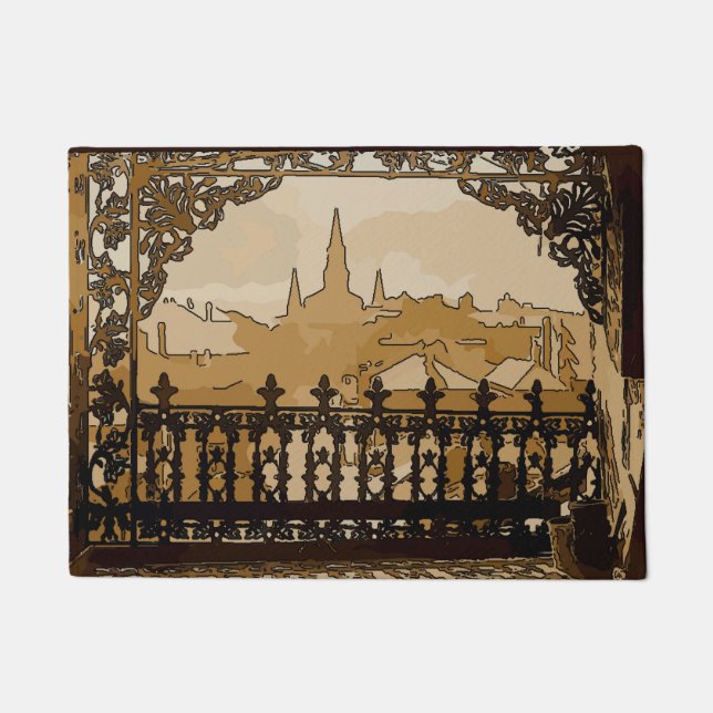 Paillasson Balcon de la Nouvelle-Orléans (Devant)