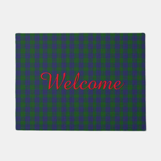 Paillasson Barclay Tartan Plaid Porte d'accueil Mat