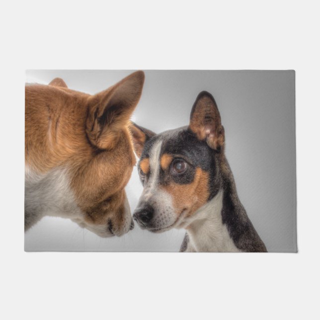 Paillasson Basenji et Ami (Devant)