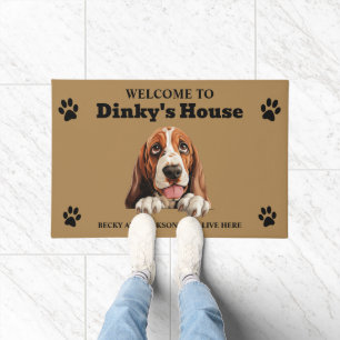 Paillasson Basset Hound Dog