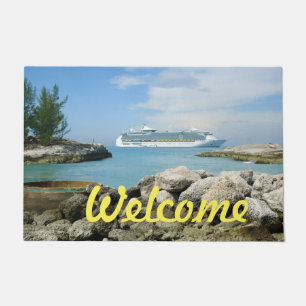 Paillasson Bateau de croisière chez CocoCay