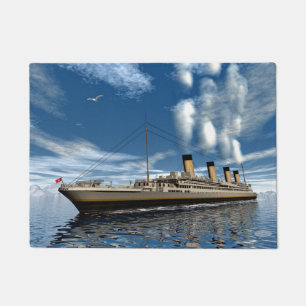 Paillasson Bateau titanique - 3D render.j