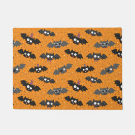 Paillasson Bats d'Halloween mignonnes avec Confetti et Casque