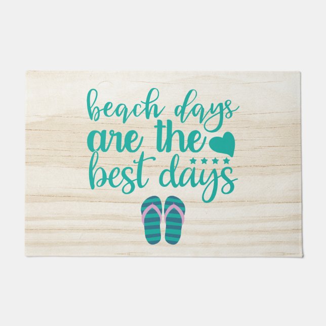 Paillasson Beach House - Beach Days sont les meilleurs jours (Devant)