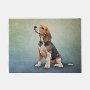 Paillasson Beagle de dessin de chien
