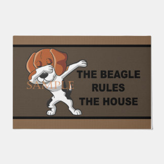 Paillasson Beagle Rules The House Doormat, Beagle Lover
