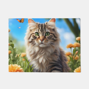 Paillasson Beau chats beau jardin